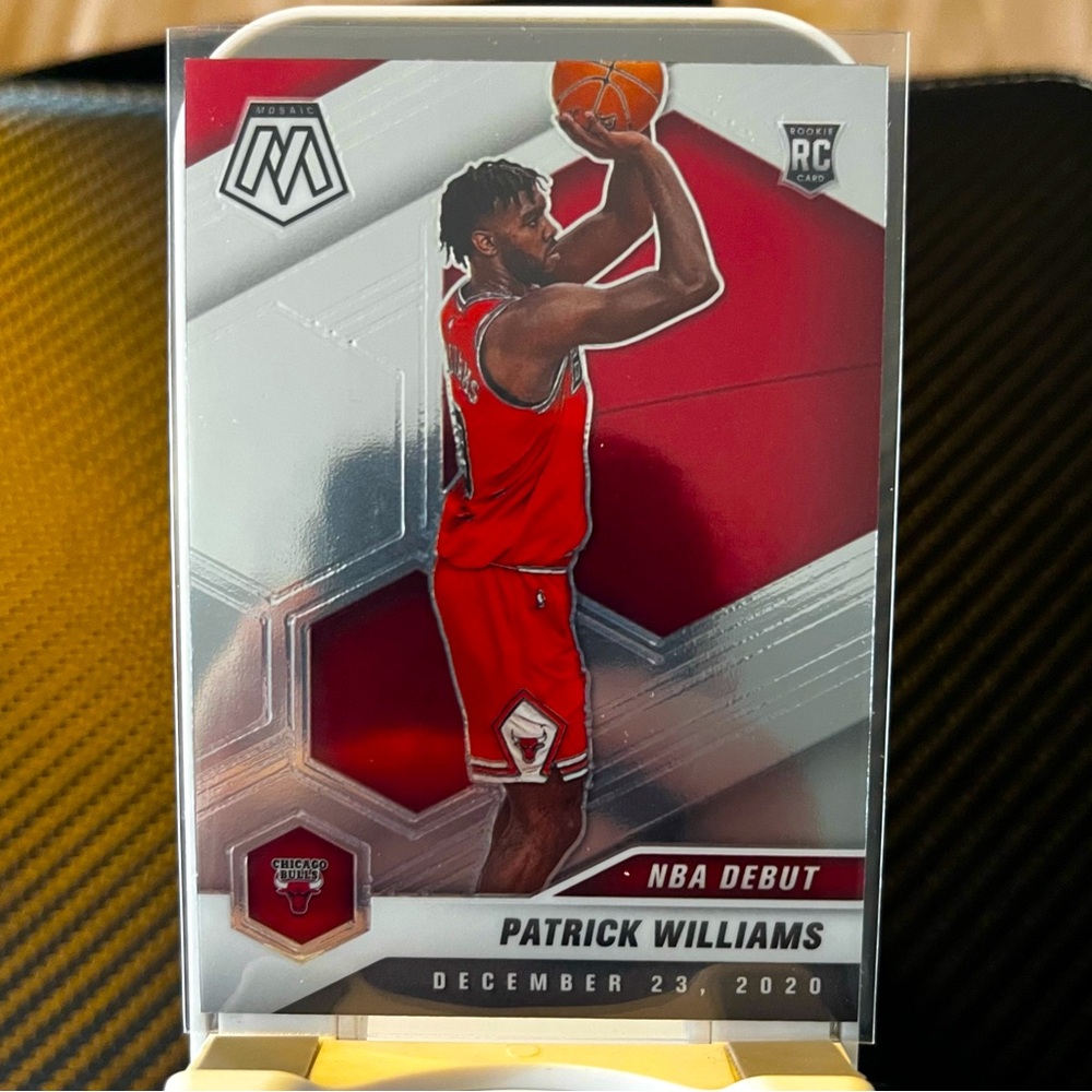 Panini Mosaic Rookie Card Patrick Williams 2020-21 Chicago Bulls NBA DEBUT #267